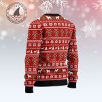 Sleeping Bulldog Christmas Ugly Christmas Sweater