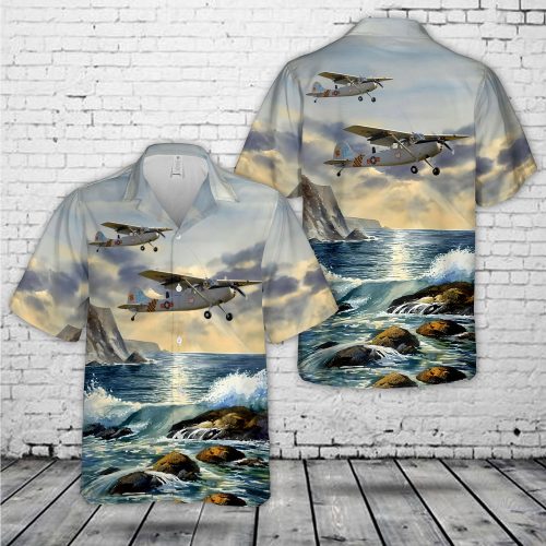 Cessna L-19 Bird Dog Hawaiian Shirt Gift for Men Dad Father