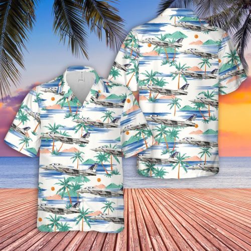 US Navy F-14B Tomcat Of VFA-143 “Pukin Dogs” Hawaiian Shirt