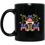 Dog Mom Gift, American Dog Mom, Love Mom Gift, Best Mom Ever Black Mug