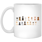 Love Dogs, Cute Funny Dogs, Mini Dogs, Best Dog Ever White Mug