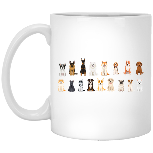 Love Dogs, Cute Funny Dogs, Mini Dogs, Best Dog Ever White Mug