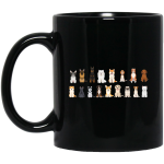Love Dogs, Cute Funny Dogs, Mini Dogs, Best Dog Ever Black Mug
