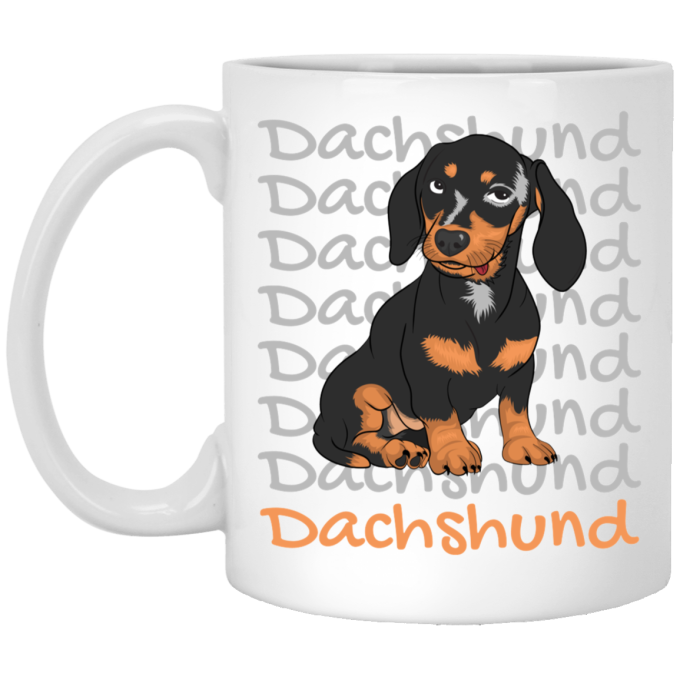 Dachshund Dog, Best Dog Ever, Dachshund Lover White Mug