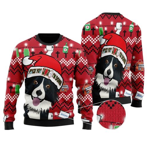 I’m Done Dog Funny Ugly Christmas Sweater  Adult