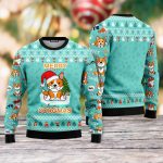 Funny Dog Merry Corgmas Ugly Christmas Sweater