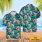 Personalized Photo Golden Retriever Hawaiian Shirt Best Summer Shirts Gifts For Dog Lovers