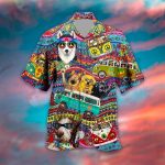 Dogs On Hippie Van Hawaiian Shirt Birthday Gifts For Dog Lovers People Dogs On Hippie Van Hawaiian Shirt Birthday Gifts For Dog Lovers People