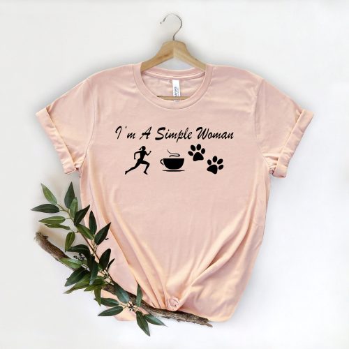 Gift for Mom: Runner Shirt Coffee Lover & Cool Dog Mom Shirt Perfect Birthday & Mother s Day Gift