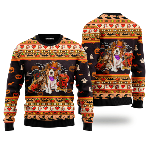 Halloween Beagle Dog Ugly Christmas Sweater