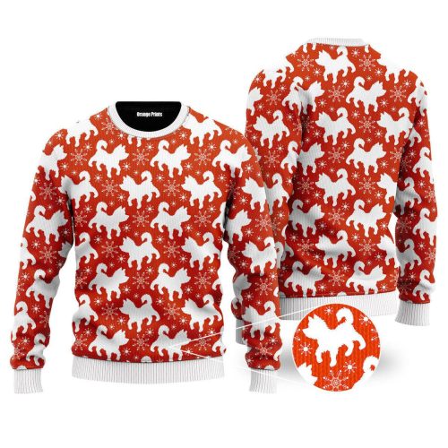 Merry Dogmas Ugly Christmas Sweater 3D Printed Best Gift For Xmas UH1078