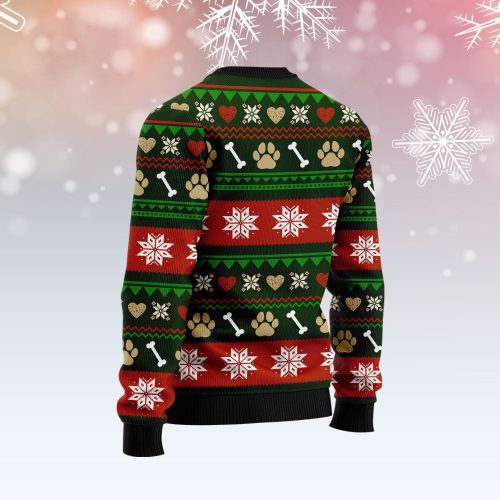 Cute Bulldog Funny Ugly Christmas Sweater For Men And Women