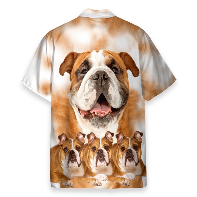 Bulldog Funny Button’s Up Shirts – Hawaiian Shirt