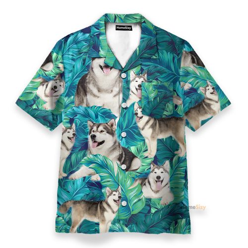 Alaskan Malamute Dog Lovers – Hawaiian Shirt