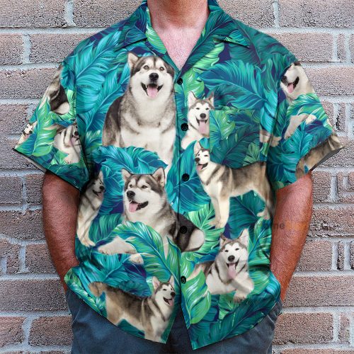 Alaskan Malamute Dog Lovers – Hawaiian Shirt
