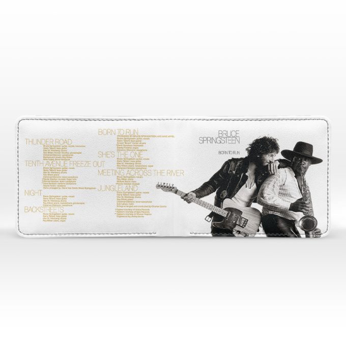 Bruce Springsteen 3D Printed Wallet – Gift for Men Dad Father