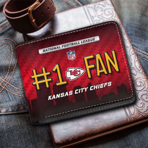 Kansas City Chiefs 3D Printed Wallet – Gift for Men Dad Father