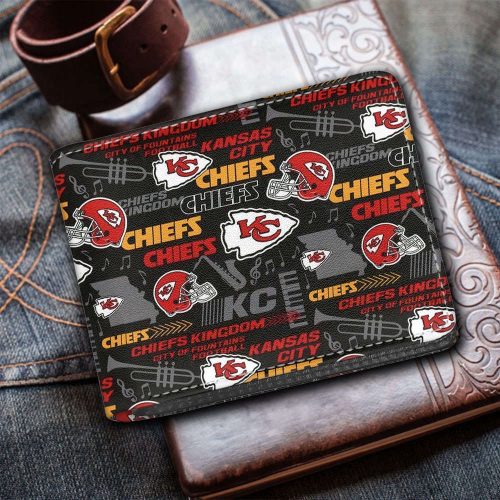 Kansas City Chiefs 3D Printed Wallet – Gift for Men Dad Father