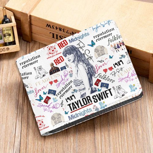 Taylor Swift 3D Printed Wallet – Gift for Men Dad Father