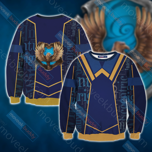 Harry Potter Ravenclaw House New Lifestyle For Unisex Ugly Christmas Sweater, All Over Print Sweatshirt