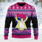 LGBT Bisexual Flag Harry Christmas Ugly Christmas Sweater, All Over Print Sweatshirt