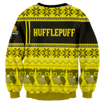 Hufflepuff Harry Potter Ugly Christmas Sweater, All Over Print Sweatshirt