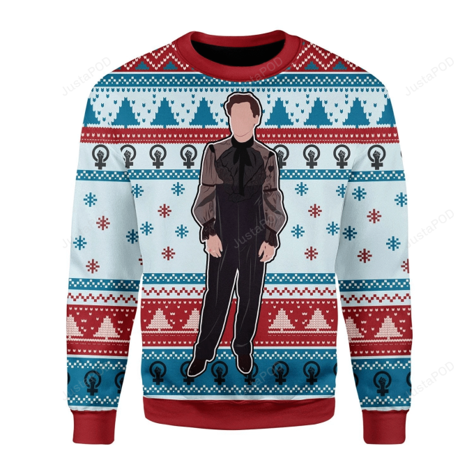 Merry Christmas Gearhomies Harry In Dress 3D Ugly Christmas Sweater
