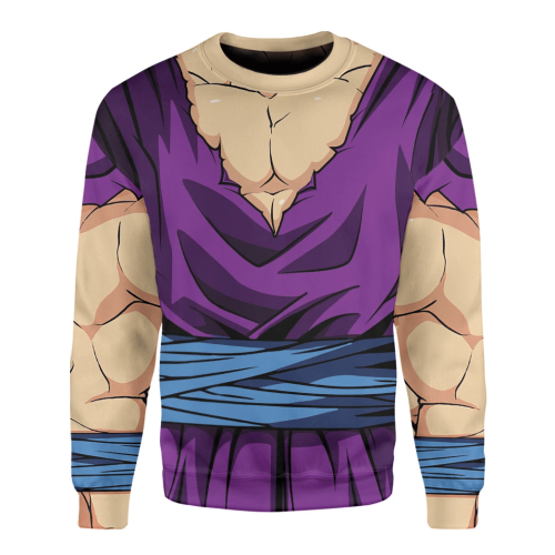 Get Ready to Cosplay as Songohan with Our 3D Anime Dragon Ball Sweater!