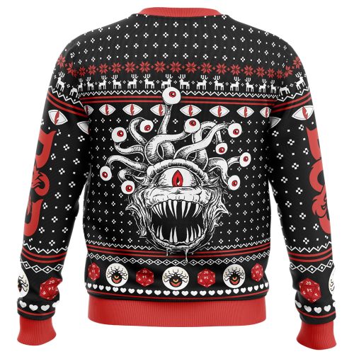 Nysekai “Beholder Dungeons and Dragons Ugly” Christmas Sweater