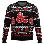 Nysekai “D&D Dungeons and Dragons Ugly” Christmas Sweater