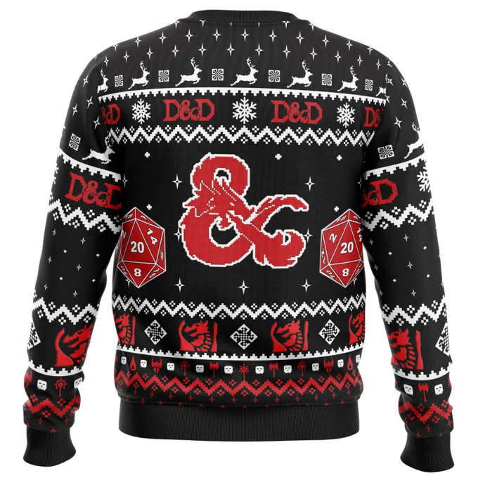 Nysekai “D&D Dungeons and Dragons Ugly” Christmas Sweater