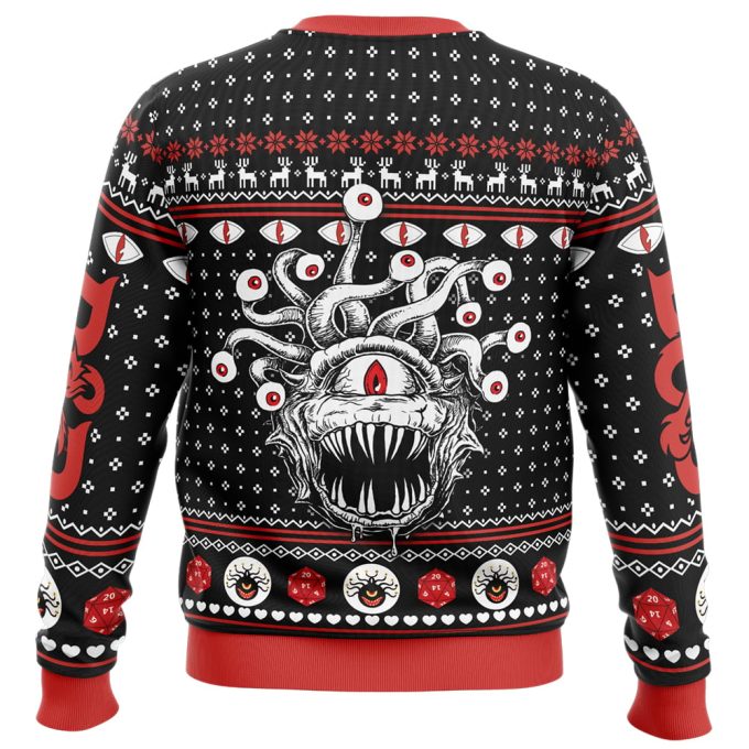 Nysekai “Beholder Dungeons and Dragons Ugly” Christmas Sweater