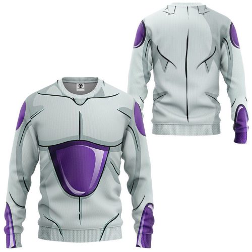 Frieza Dragon Ball 3D Custom Cosplay Sweater – Unique & Stylish Costume for Fans!