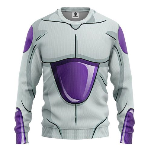 Frieza Dragon Ball 3D Custom Cosplay Sweater – Unique & Stylish Costume for Fans!