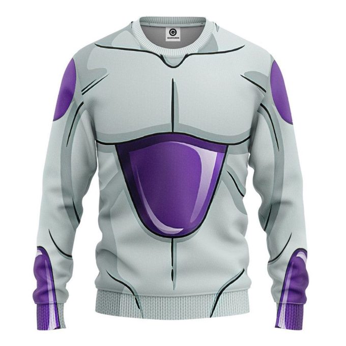 Frieza Dragon Ball 3D Custom Cosplay Sweater – Unique & Stylish Costume for Fans!