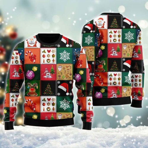 Get Festive with a Christmas Scene Ugly Sweater - Perfect for the Holidays!