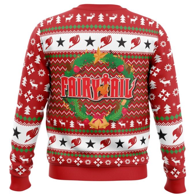 Get Festive with the Christmas Tail Fairy Tail Ugly Sweater – Perfect for the Holidays!