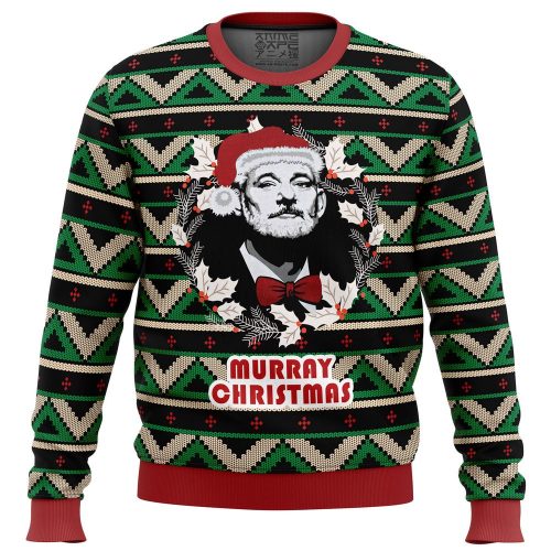Get Festive with the A Very Murray Christmas Ugly Sweater - Perfect for the Holidays!