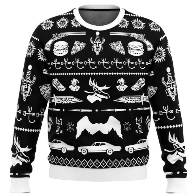 Get Festive with a Supernatural Ugly Christmas Sweater – Perfect for a Very Supernatural Christmas!