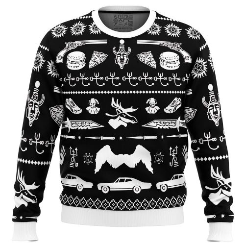 Get Festive with the Ultimate Supernatural Ugly Christmas Sweater – Perfect for a Very Spooky Holiday!