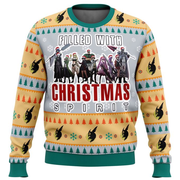Get Festive with Akame ga Kill Night Raid Ugly Christmas Sweater – Limited Edition!