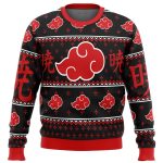 Get Festive with Akatsuki Naruto Ugly Christmas Sweater – Perfect Holiday Gift!