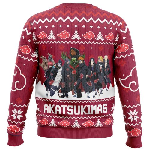 Stylish Akatsuki Christmas Sweater: Celebrate the Holidays in Trendy Akatsukimas Design