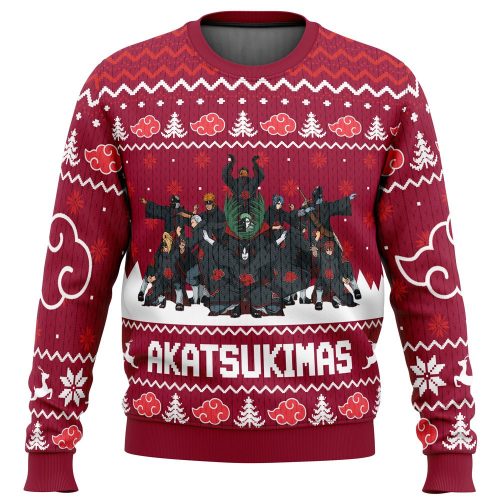 Stylish Akatsuki Christmas Sweater: Embrace the Festive Vibes with Akatsukimas Sweater