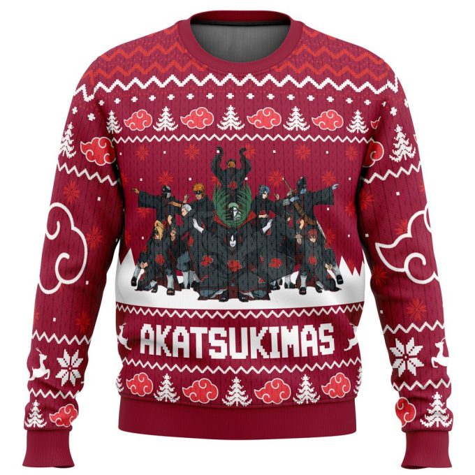 Stylish Akatsuki Christmas Sweater: Embrace the Festive Vibes with Akatsukimas Sweater