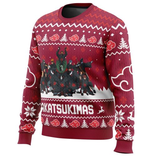 Stylish Akatsuki Christmas Sweater: Embrace the Festive Vibes with Akatsukimas Sweater