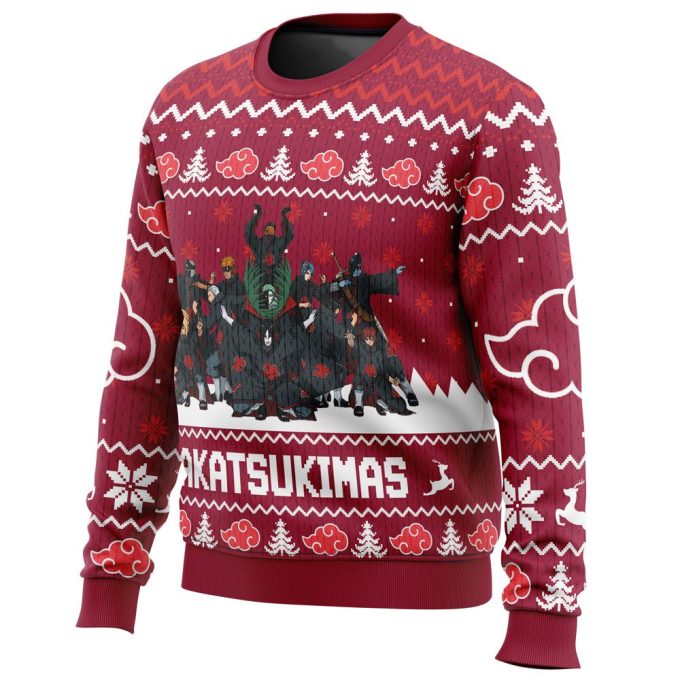 Stylish Akatsuki Christmas Sweater: Embrace the Festive Vibes with Akatsukimas Sweater