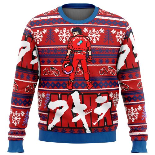 Get Festive with the Akira Kaneda Ugly Christmas Sweater - Limited Edition Fun!