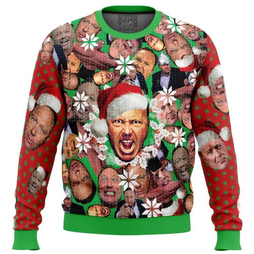 Get Festive with the Alex Jones Ugly Christmas Sweater – Limited Edition!