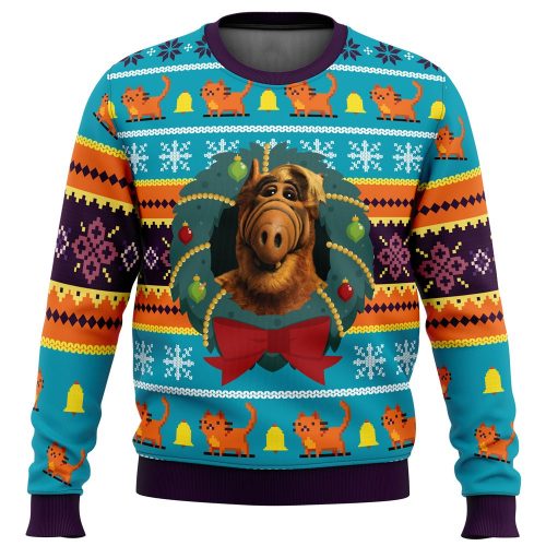 Get Festive with Alf Ugly Christmas Sweater - Perfect Holiday Attire!